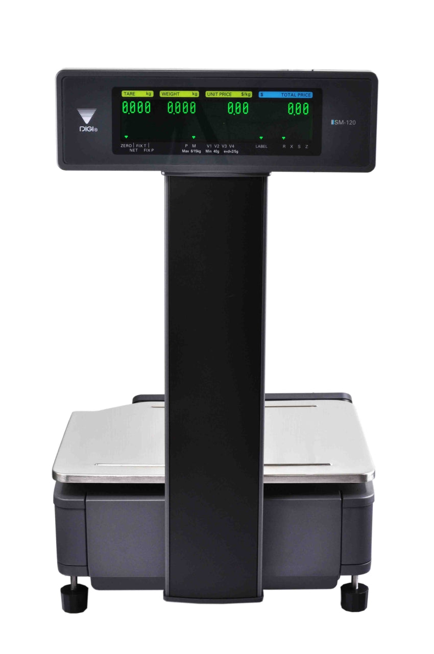 Digiz Scale Digi SM-120LL Weighing Scale with Printer | Scales | SMS Food