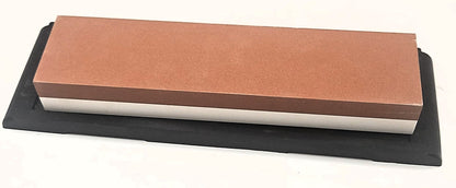 Fischer Bargoin Japanese Sharpening Stone 360/1000 Grit with Rubber Base