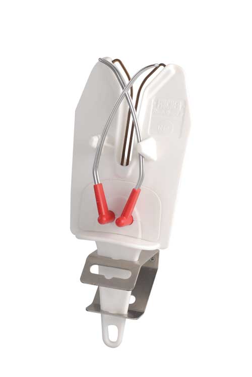 Fischer Bargoin Knife Sharpener with Stainless Steel Base Red Steel II