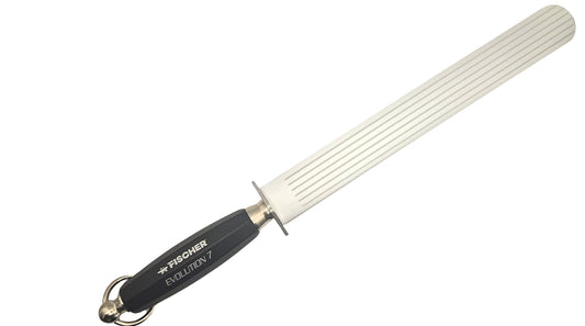 Fischer Bargoin Sharpening Steel Super Large 28cm - Extra Fine