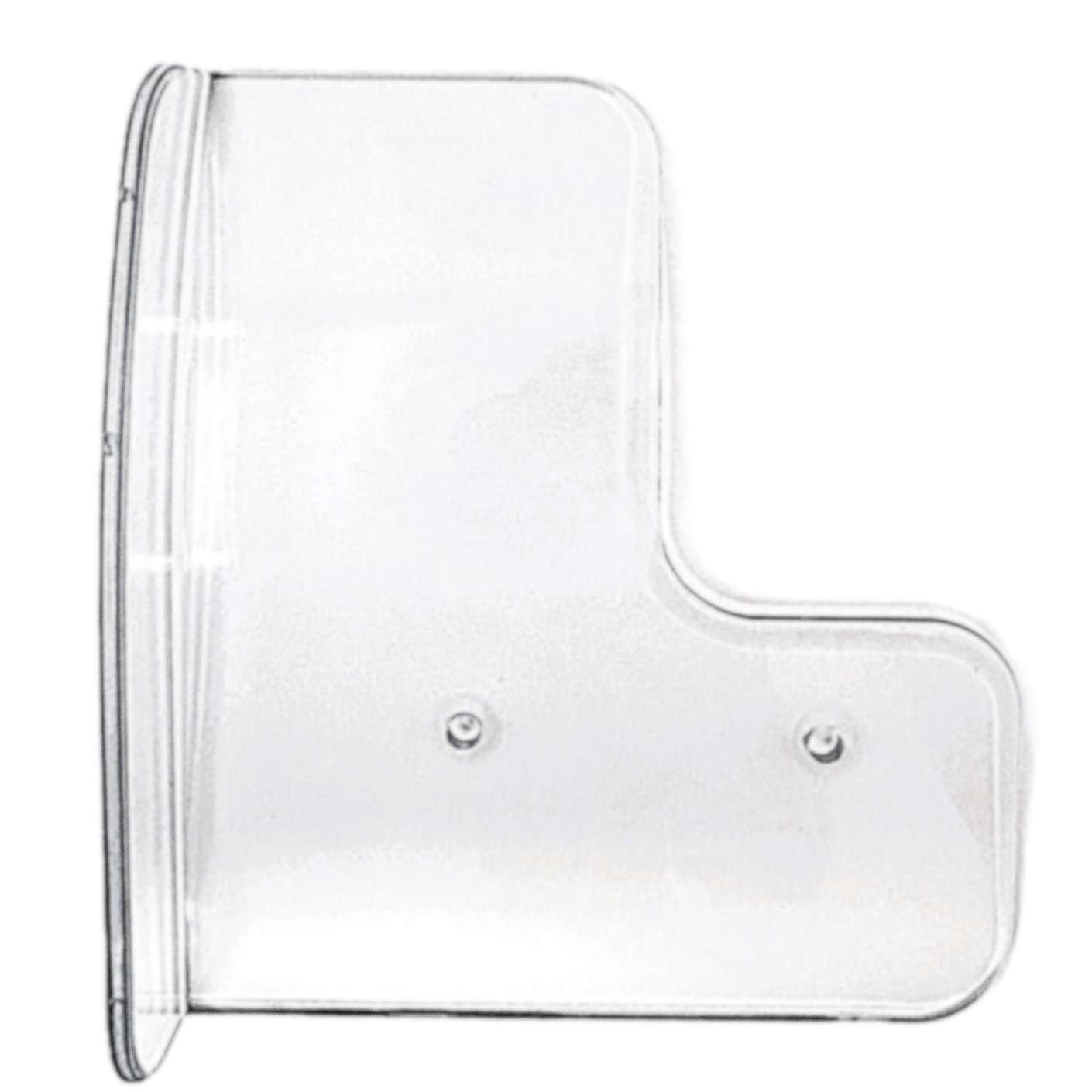 Perspex Safety Guard 2 Hole — Berkel BSPGL04011000/BSPGL04011300 Slicer