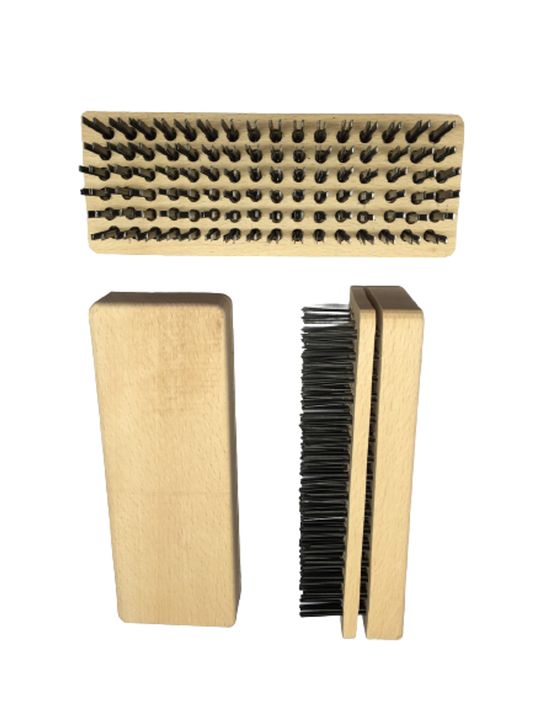 Wooden Butchers Block Brush