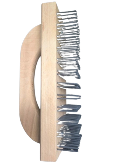 Wooden Butchers Block Brush